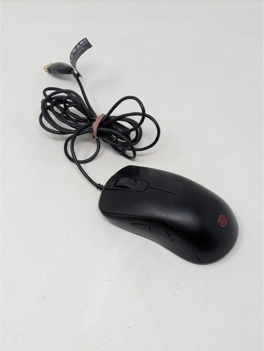 BenQ Zowie S2-C Gaming Mouse Wired Black Used -Tested